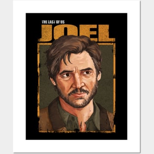 Pedro Pascal as Joel Posters and Art